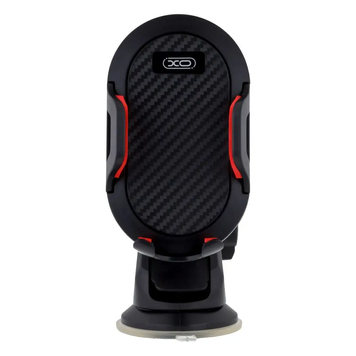 Автомобільний тримач XO C39 для смартфона на вакуумному присоску Black (6920680866212) 6920680866212 фото