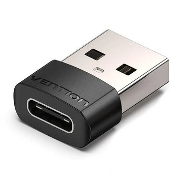 Переходник-адаптер Vention CDWB0 USB 2.0 Male to USB-C Female Black (CDWB0) CDWB0 фото