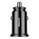 Автомобільний зарядний пристрій Baseus CCYD-01 5A 2 USB Circular Plastic QC3.0 Black (CCYD-A01) CCYD-01 фото 1