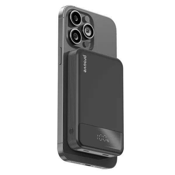 Павербанк Proove Hoodman PBH120010001 Magnetic 10000 mAh 20W чорний PBH120010001 фото
