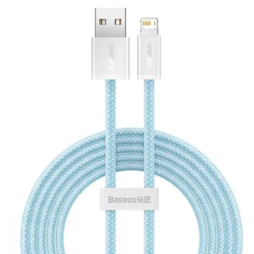 Кабель зарядный Baseus CALD000503 USB - Lightning Fast Charging 2 м Blue (CALD000503) CALD000503 фото