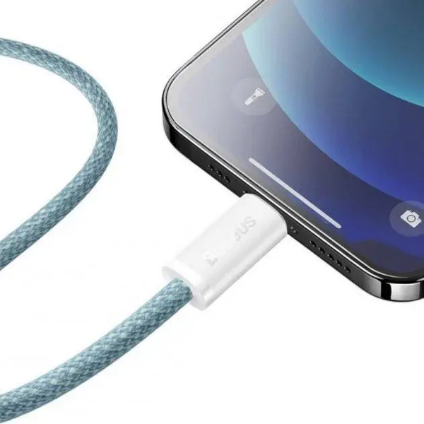Кабель зарядный Baseus CALD000503 USB - Lightning Fast Charging 2 м Blue (CALD000503) CALD000503 фото