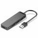 USB-хаб Vention USB 2.0 на 4 порта 0.15M Black (VAS-J43-B015) CHMBB фото 1