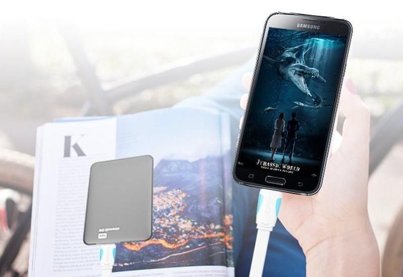 Дата кабель Vention USB 3.0 - Micro USB-B плоский 1 м Black (VAS-A12-B100) VAS-A12-B100 фото
