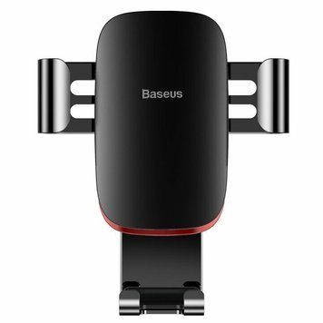 Автомобильный держатель Baseus SUYL-D01 для смартфона Metal Age Gravity Air Black SUYL-D01 фото