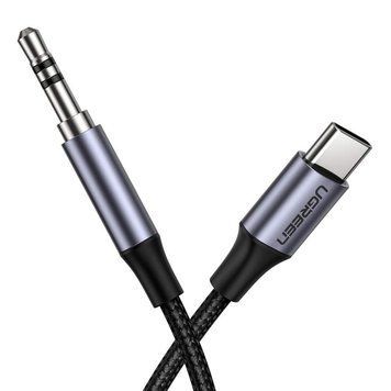 Переходник Ugreen кабель Type-C - 3.5 mm mini jack 1M (AV143) 30633 фото