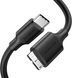 Дата кабель UGREEN US312 Micro B to USB C Hard Drive Cables 0.25 м Black (90995) 90995 фото 1