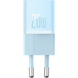 Мережевий зарядний пристрій BASEUS CCGN050103 GaN5 Fast Charger Mini 1C 20 W Blue (CCGN050103) CCGN050103 фото 3