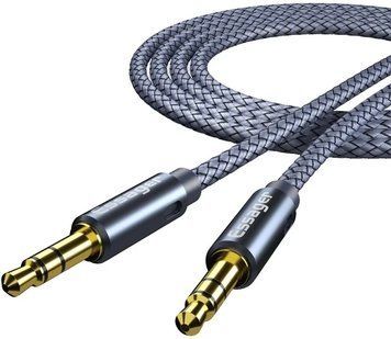 Кабель аудио AUX Essager EYP35-DY0G 3.5мм - 3.5 мм Monster Aux Cable Speaker Wire 1.2 м Blue (EYP35-DY0G) EYP35-DY0G фото