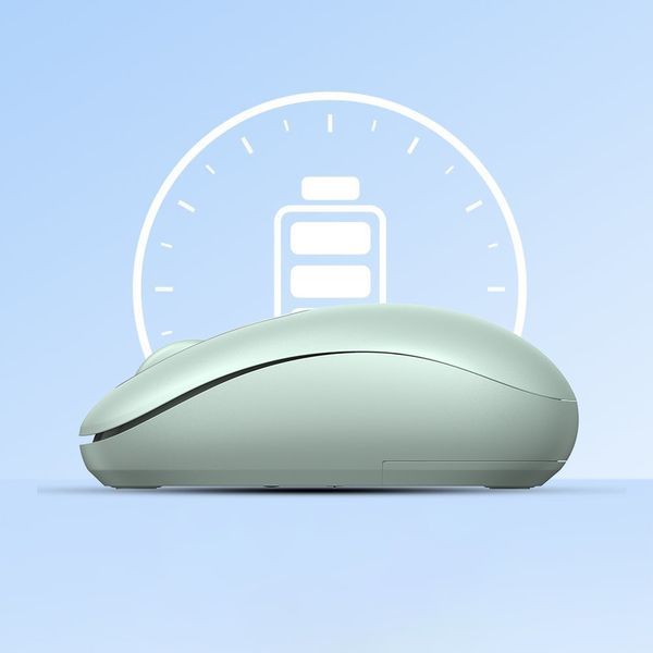 Беспроводная USB мышь Ugreen MU105 USB wireless mouse 2,4 ГГц Green (90672) 90672 фото