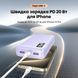 Зовнішній акумулятор повербанк UGREEN PB312 Power Bank, 20000 mAh 22.5 W Portable Charger USB C Input&Out Purple (65590B) 65590B фото 2