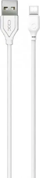 Кабель зарядный XO NB103 USB to Type-C 2.1A Bell 2 м White (6920680870189) 6920680870189 фото