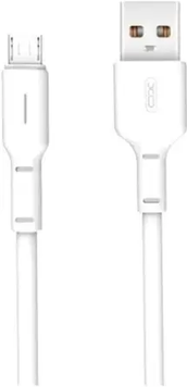 Кабель зарядный XO NB112 USB - microUSB 3A Fast Charging USB Cable Micro 1 м White (6920680863730) 6920680863730 фото