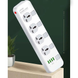 Сетевой фильтр-удлинитель LDNIO SC4408 4 розетки + 4 USB 2500 Вт 3.4A 2 м c защитой White (SC4408) SC4408 фото 6