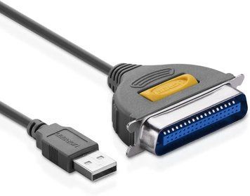 Кабель-адаптер Ugreen 20225 USB &mdash; IEEE1284 CN36 для принтера струменевого лазерного 2 м Black (20225) 20225 фото