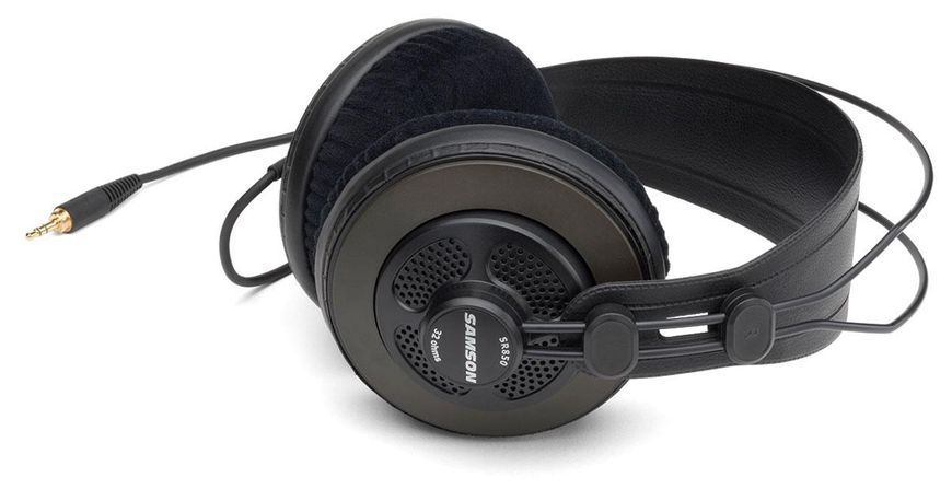 Мониторные студийные наушники SAMSON SR850 профессиональные без микрофона Black (SR850) SR850 фото