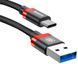 Кабель Baseus Golden Belt Series Cable USB 3.0 to USB Type-C 3 A 1.5 м Black/Red (CATGB-A19) CATGB-A19 фото 1