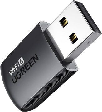 WiFi-адаптер UGREEN CM762 USB AX900 USB WiFi 6 Adapter with 5GHz/2.4GHz Dual Band Black (35264) 35264 фото