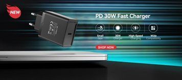 Сетевое зарядное устройство Vention PD 30 W Type-C быстрая зарядка Black (FAIBO-EU) FAIBO-EU фото
