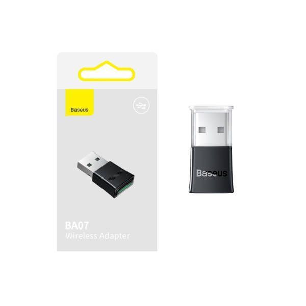 Bluetooth-адаптер Baseus BA07 USB Bluetooth 5.3 передатчик для компьютера, ноутбука Black (ZJBA010001) ZJBA010001 фото