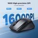 Бездротова оптична миша UGREEN M511 Ergonomic Contoured-Shape Design Wireless Mouse 2.4 GHz Black (45012) 45012- фото 2