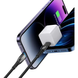 Кабель зарядный Baseus CADH000101 Type-C Lightning Glimmer Series Fast Charge 2 м Black (CADH000101) CADH000101 фото 5