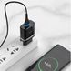Мережевий зарядний пристрій Hoco Smart QC3.0 charger + кабель Type-C 1м Black (C12Q) [6931474716293] 6931474716293 фото 5