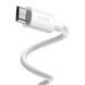 Кабель зарядний Micro USB Baseus TZCAMZJ-02 USB Cable to microUSB 2.1A 1.5 м White TZCAMZJ-02 фото 4