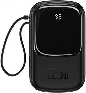 Портативна батарея Power Bank Baseus Q Pow 20000mAh 22.5W Black (PPQD-I01) PPQD-I01 фото