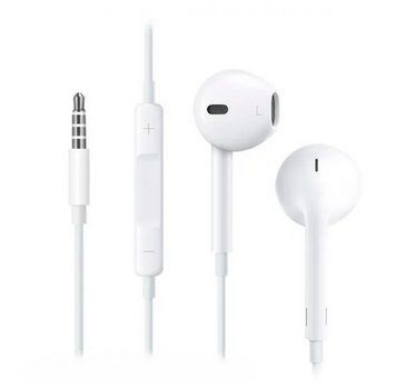 Проводные наушники гарнитура HOCO AUX 3.5mm original series White (M1) [6957531032700] 6957531032700 фото