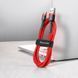 Кабель для зарядки Baseus CAMKLF-B09 Cafule Cable нейлоновый USB-micro USB QC3.0 2.4A 1M Red (CAMKLF-B09) CAMKLF-B09 фото 6