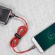 Кабель для зарядки Baseus CAMKLF-B09 Cafule Cable нейлоновый USB-micro USB QC3.0 2.4A 1M Red (CAMKLF-B09) CAMKLF-B09 фото 5