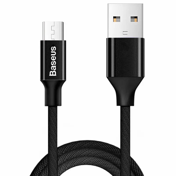 Кабель для зарядки Baseus CAMYW-A01 Yiven USB-micro USB 1M Black (CAMYW-A01) CAMYW-A01 фото