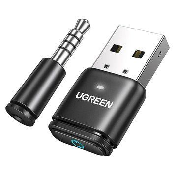 Bluetooth-адаптер Ugreen CM668 USB Bluetooth 5.3 aptX HD AD передатчик для компьютера, ноутбука Black (15765) 15765 фото