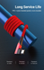 Кабель зарядний Micro USB Vention COBRF USB Cable to microUSB кутовий реверсивний 1 м Red (COBRF) COBRF фото 10