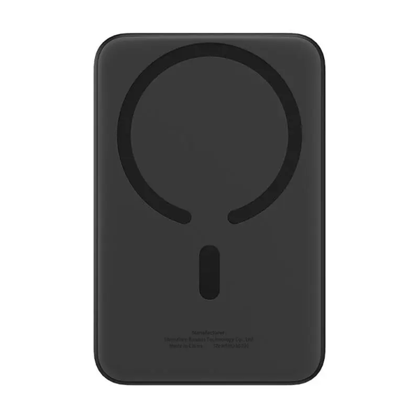 Портативний акумулятор павербанк Baseus P10059001113-00 Magnetic Mini 10000 mAh 20 W Black (P10059001113-00) P10059001113-00 фото