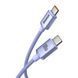 Кабель зарядный Baseus CAJY000705 USB Type-C to Type-C USB C Crystal Shine Series 100 Вт 2 м Purple (CAJY000705) CAJY000705 фото 2