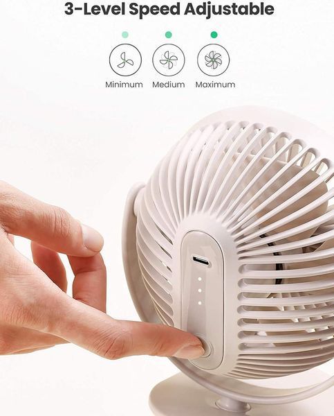 Багатофункціональний вентилятор Ugreen Multifunctional Desk Fan White (LP308) 80907 фото