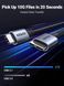 Дата кабель UGREEN US565 Micro B на USB C Hard Drive Cables 10 Gbps 0.5 м Black (15231) 15231 фото 7