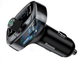 Автомобільний зарядний пристрій з FM-модулятором Baseus CCTM-01 T-Typed MP3 Car Charger Black CCTM-01 фото 6