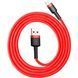Кабель зарядный Lightning Baseus Halo Data Cable USB For iP 2.4A 2м Red (CALKLF-F09) CALKLF-F09 фото 2