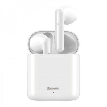 Беспроводные Bluetooth наушники BASEUS Encok True Wireless Earphones W09 White (NGW09-02) NGW09-02 фото