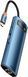 USB-хаб концентратор Baseus Metal Gleam Series 8-in-1 Type-C Blue (WKWG000103) WKWG000103 фото 7