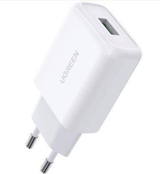 Зарядное устройство Ugreen Qualcomm Quick charge 3.0 18W White (10133) 10133 фото