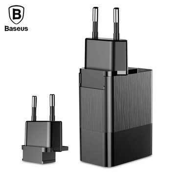 Зарядний пристрій для подорожей Baseus Universal Duke 3 USB Black (CCALL-GJ01) CCALL-GJ01 фото
