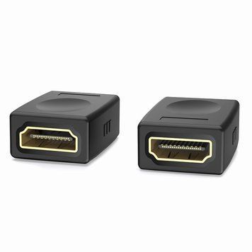 Соединитель Vention HDMI 2.0 F адаптер-переходник прямой черный (H380HDFF) H380HDFF фото