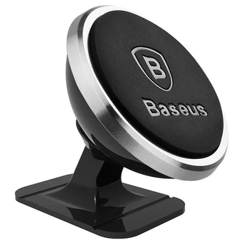 Автомобильный магнитный держатель Baseus SUGENT-NT0S Magnetic Mount Holder Black-Silver (SUGENT-NT0S) SUGENT-NT0S фото