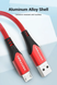 Кабель зарядный Micro USB Vention COARG USB Cable to microUSB Cotton Braided 3A 1.5 м Red (COARG) COARG фото 7