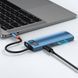 USB-хаб концентратор Baseus Metal Gleam Series 8-in-1 Type-C Blue (WKWG000103) WKWG000103 фото 10