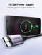 Дата кабель UGREEN US374 USB 3.0 A to Micro B Cord Nylon Braided External Hard Drive Cable 1 м Black (80793) 80793 фото 3